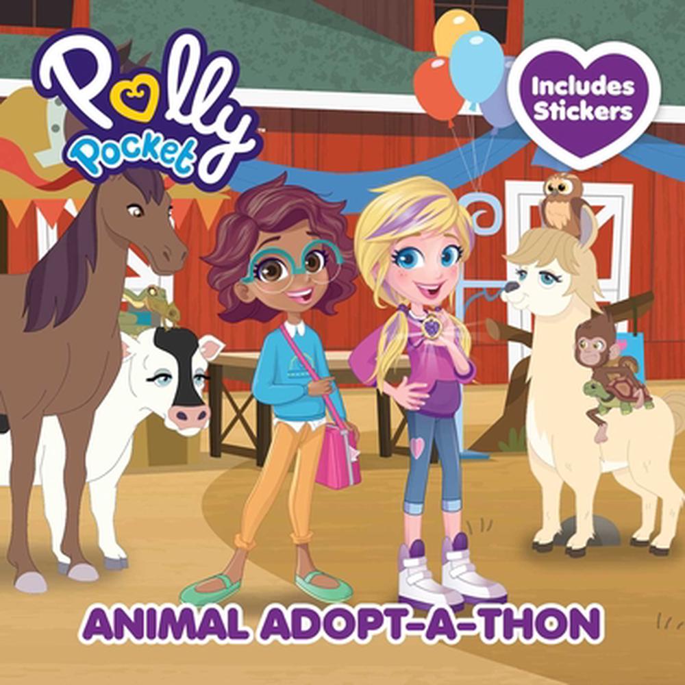 Polly Pocket: Animal Adopt-A-Thon by Fiona Munro Paperback Book