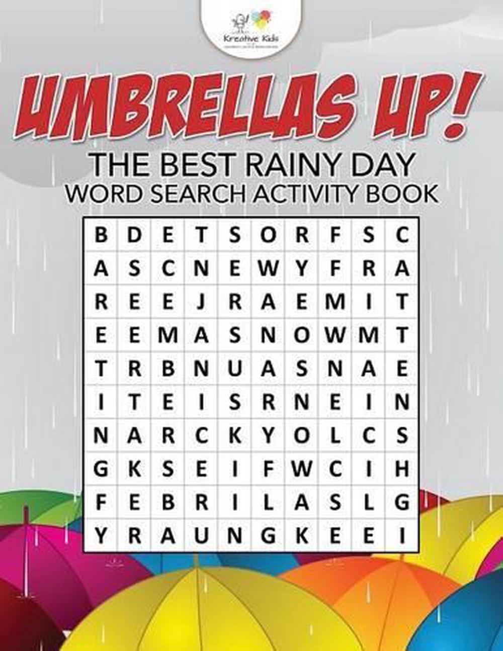 Rainy Day Word Search Printable