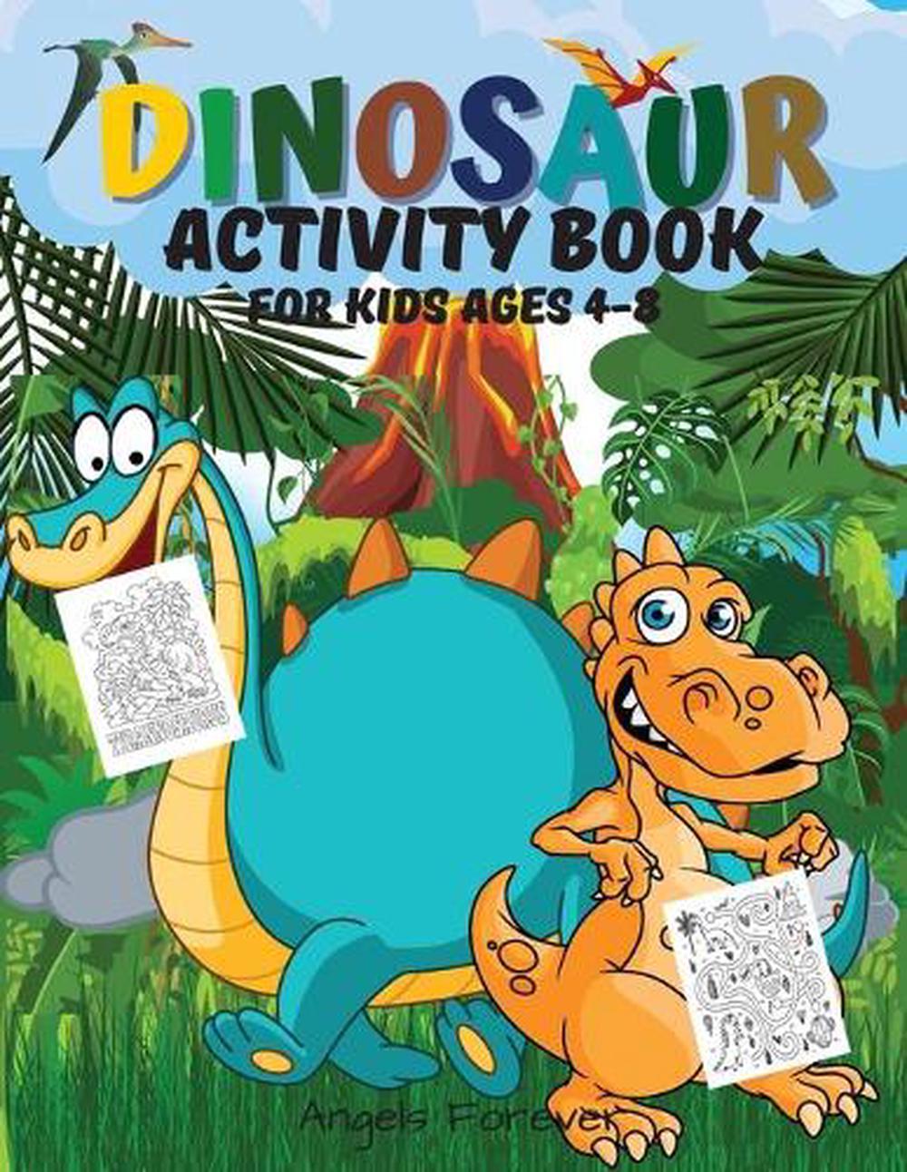 usborne little children's dinosaur activity book