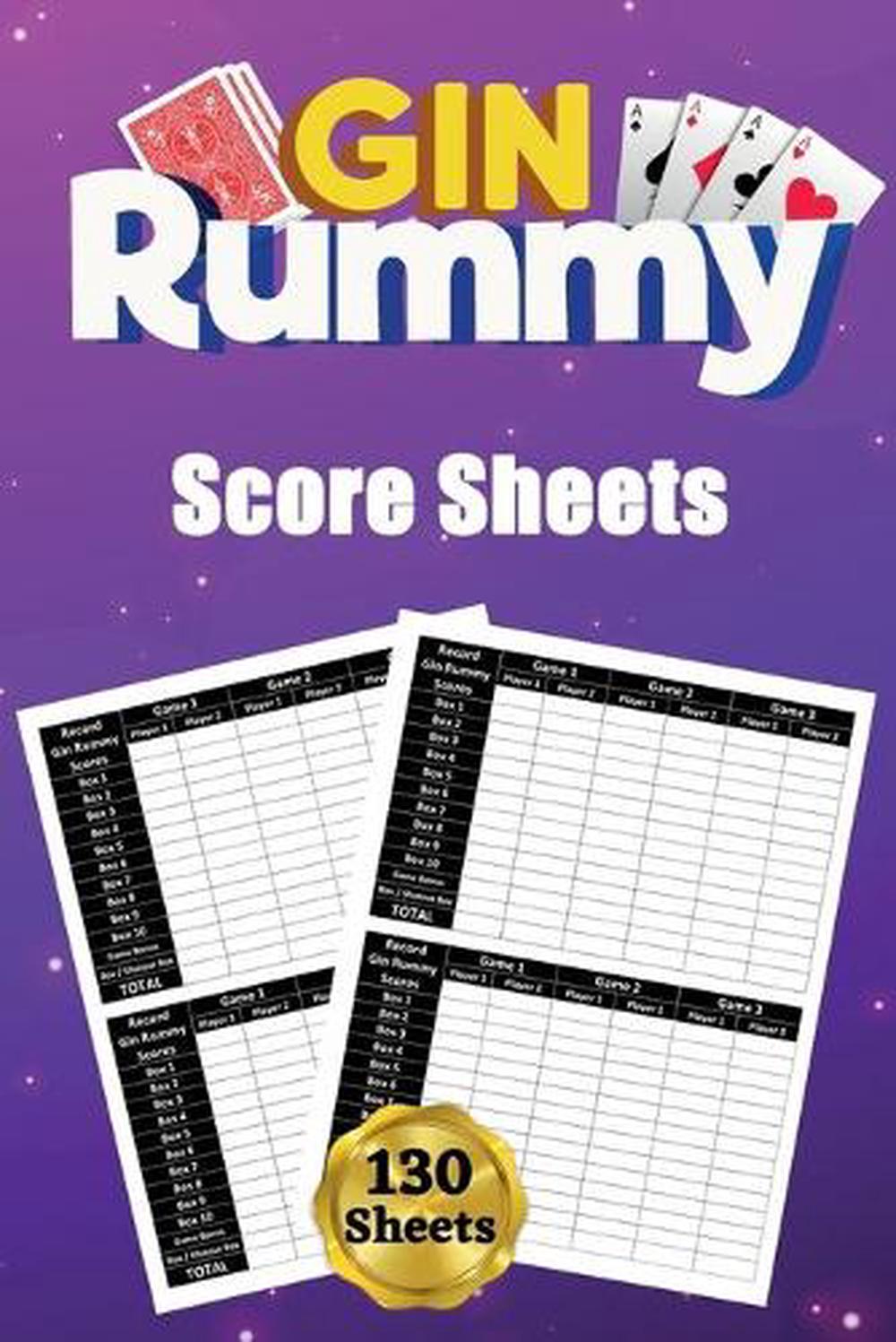 Printable Rummy Score Sheets