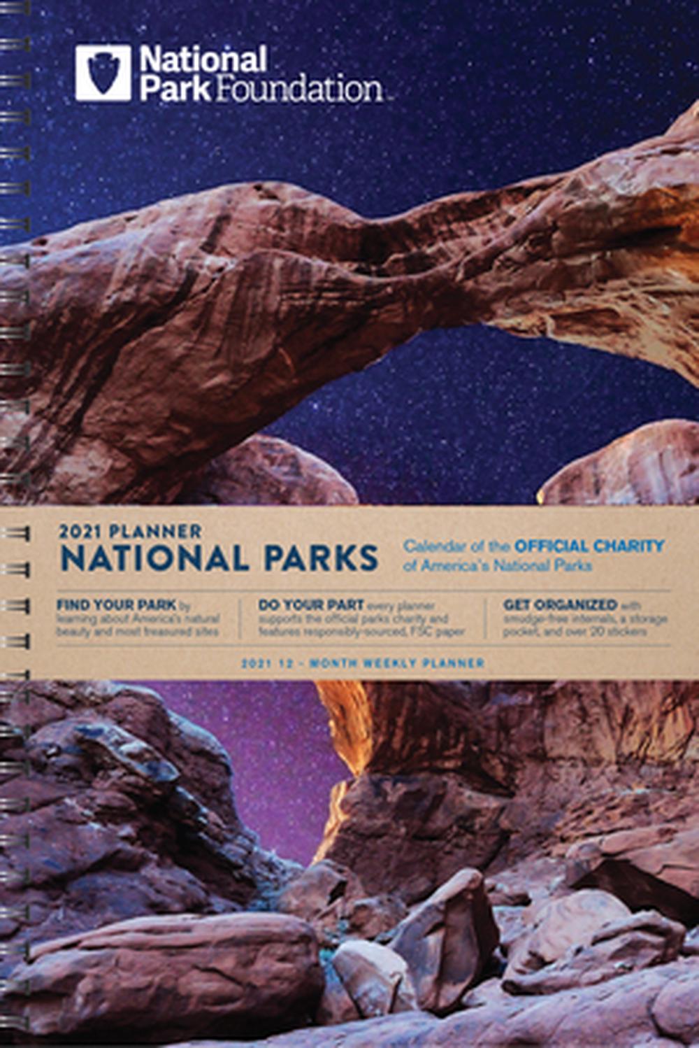 National Park Foundation 2021 Planner By National Park Foundation Free   9781728216263 