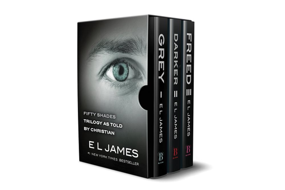 Fifty Shades as Told by Christian Trilogy: Grey, Darker, Freed Box Set by E.L. J