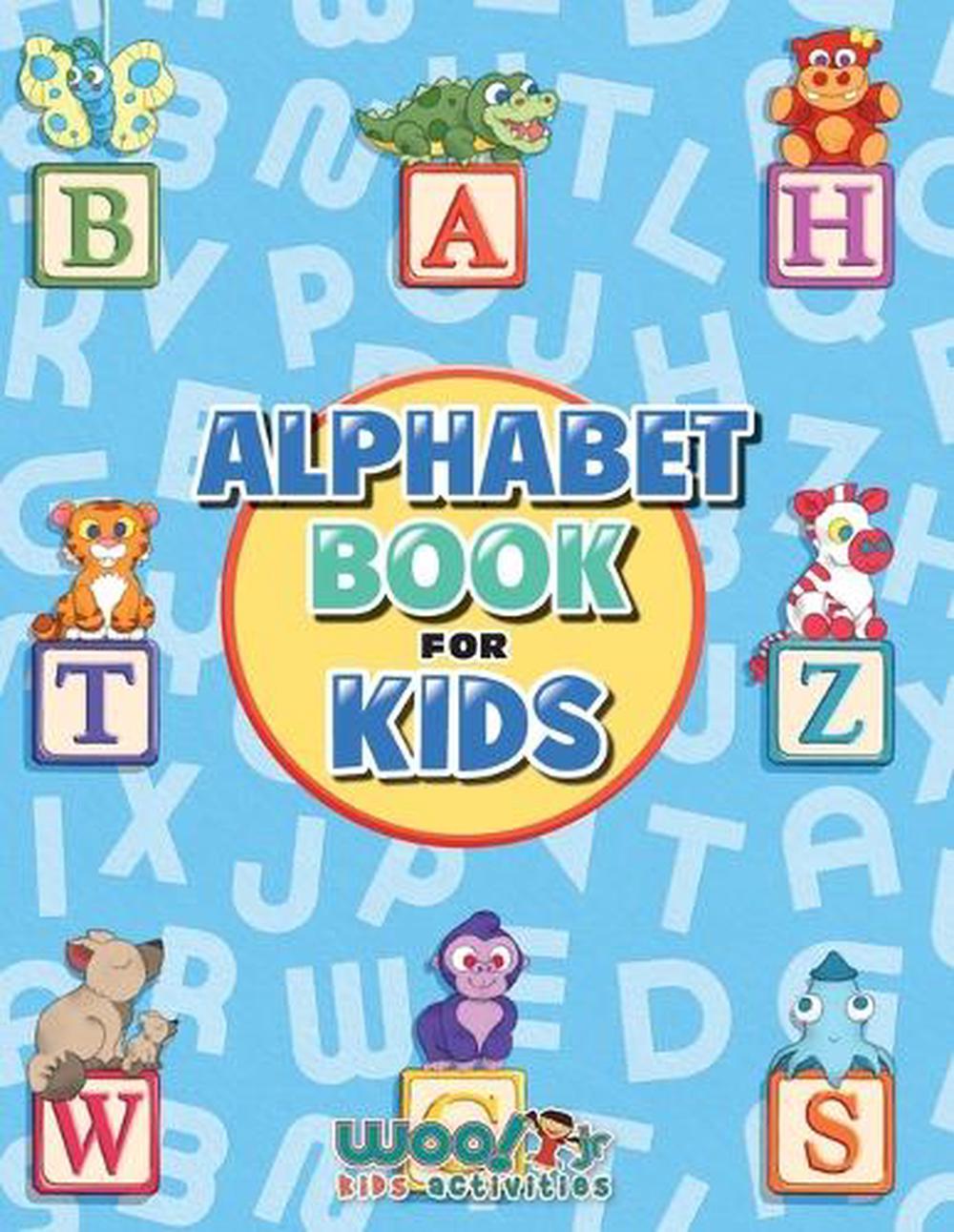 alphabet book for kids letter tracing coloring book and abc