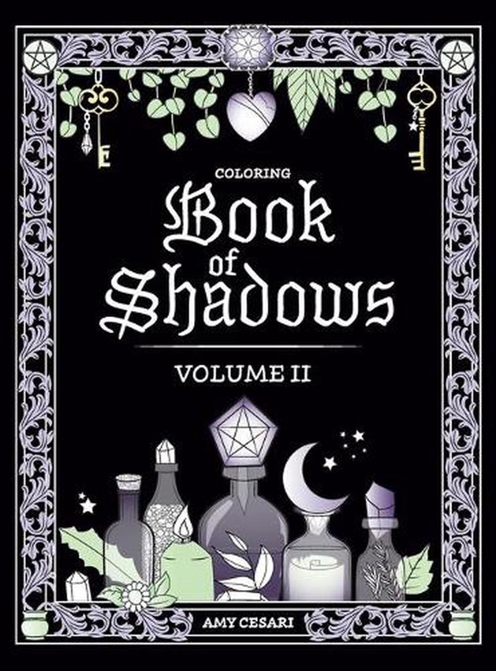 Coloring Book of Shadows by Cesari Amy Cesari (English) Hardcover Book ...