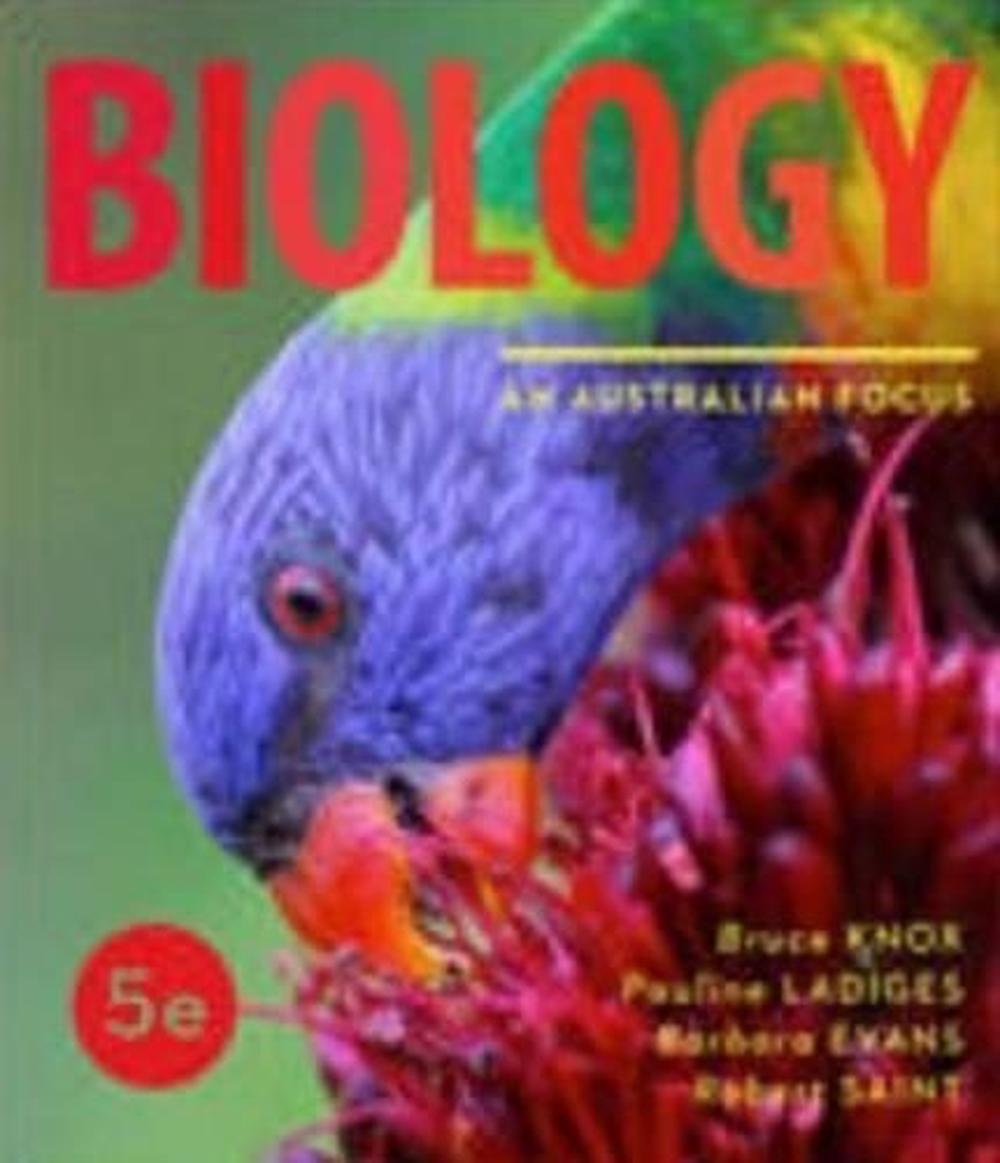 Biology: An Australian Focus 5th Edition by Bruce Knox (English) Hardcover Book 9781743073414 | eBay