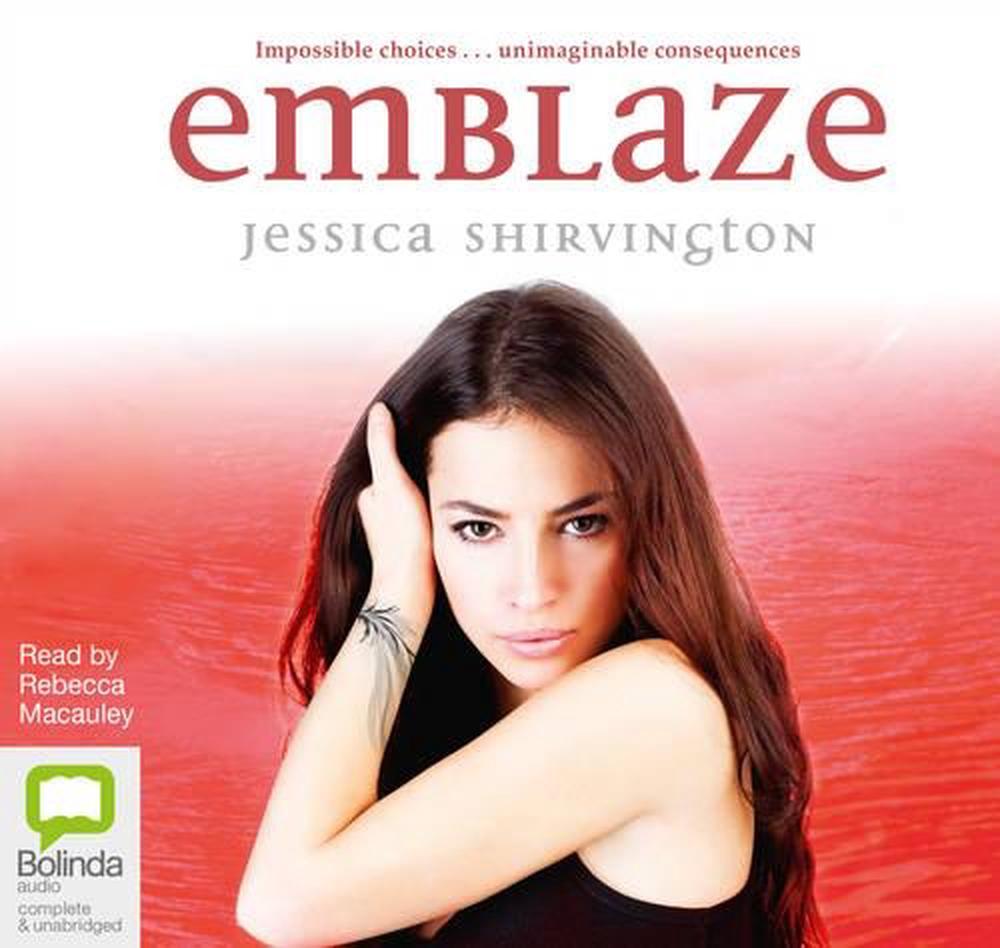 Emblaze by Jessica Shirvington (English) Compact Disc Book Free