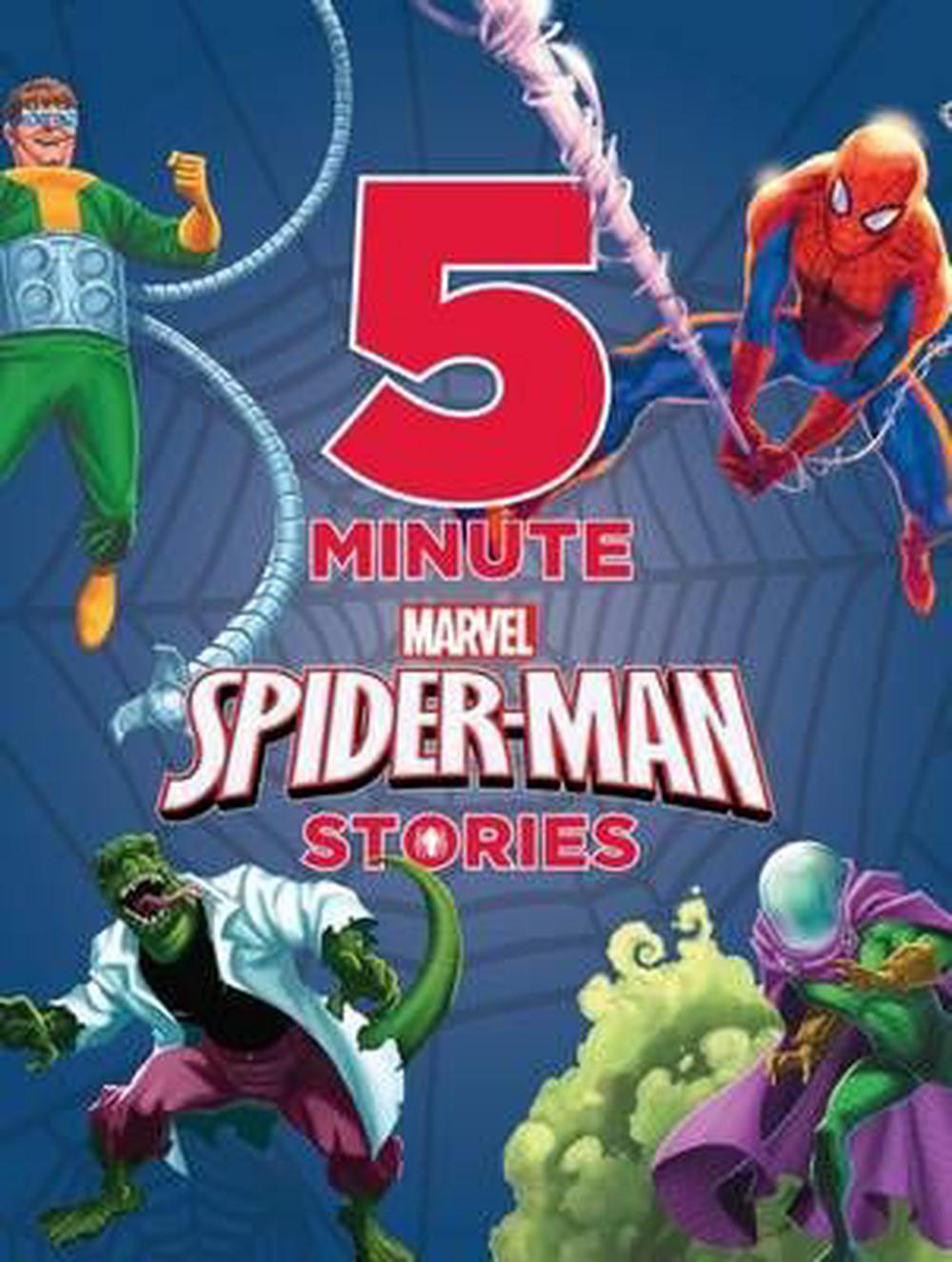 Marvel 5Minute SpiderMan Stories Hardcover Book Free