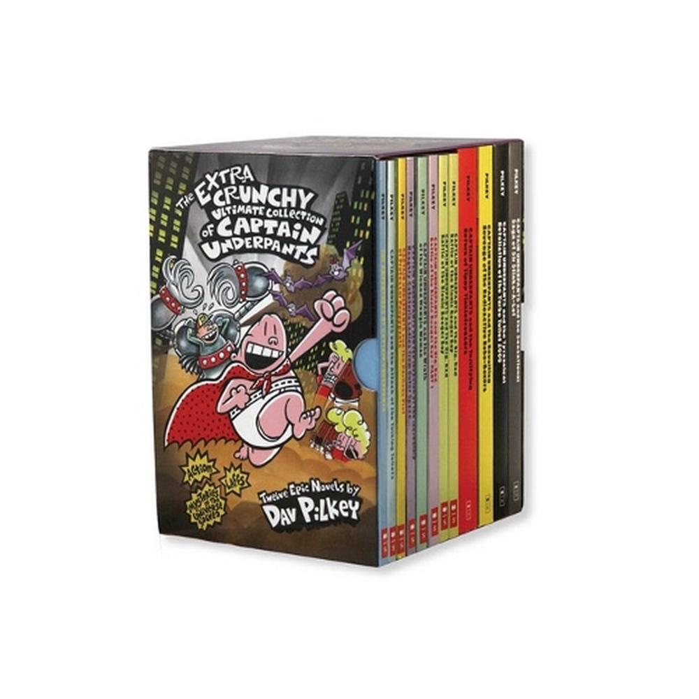 Captain Underpants (Books 112) Slipcase by Dav Pilkey (English