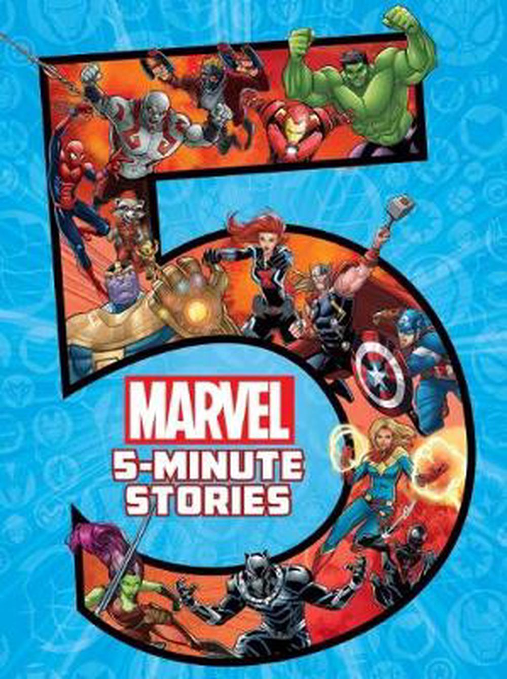 Marvel 5Minute Stories (English) Hardcover Book Free