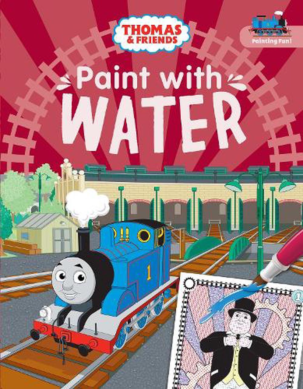 Thomas & Friends Paint with Water Paperback Book Free Shipping! | eBay