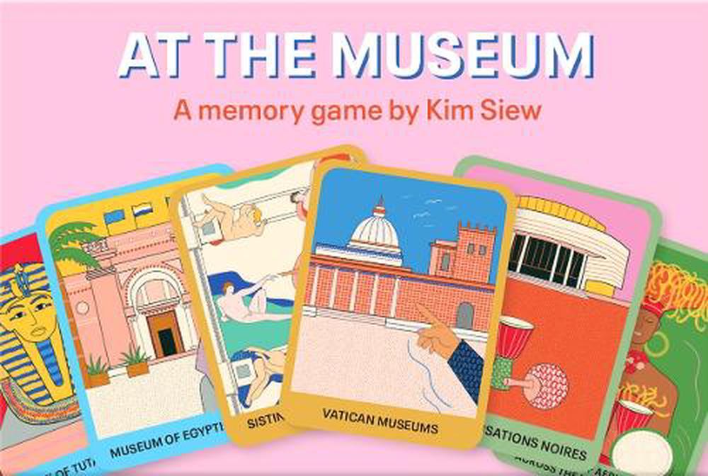 At the Museum: An art memory game by Kim Siew