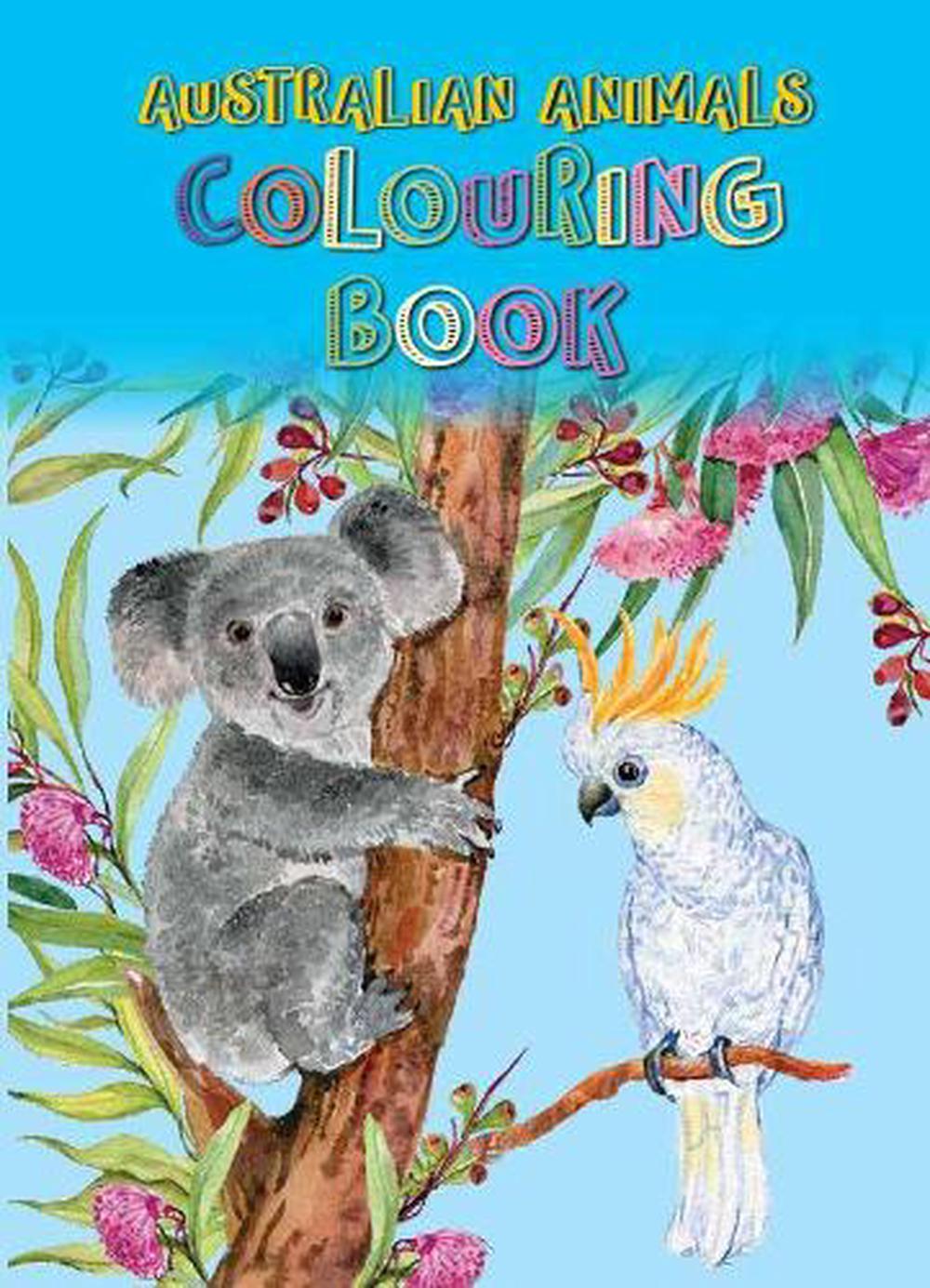 Download Australian Animals Colouring Book: Colouring Book by New ...