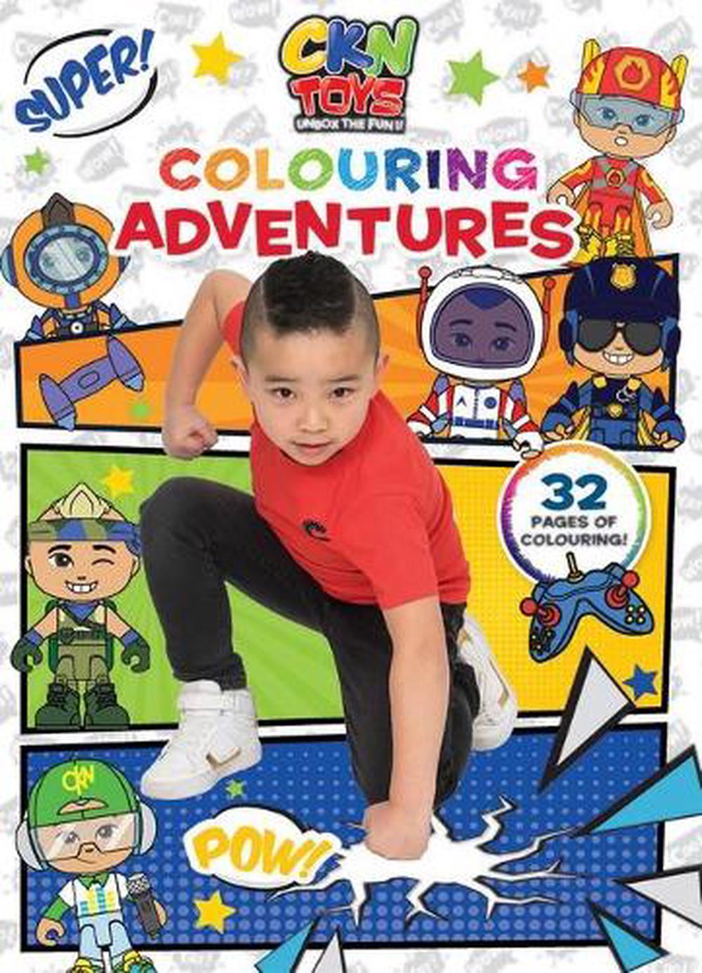 Download CKN Toys: Colouring Adventures (English) Paperback Book Free Shipping! | eBay
