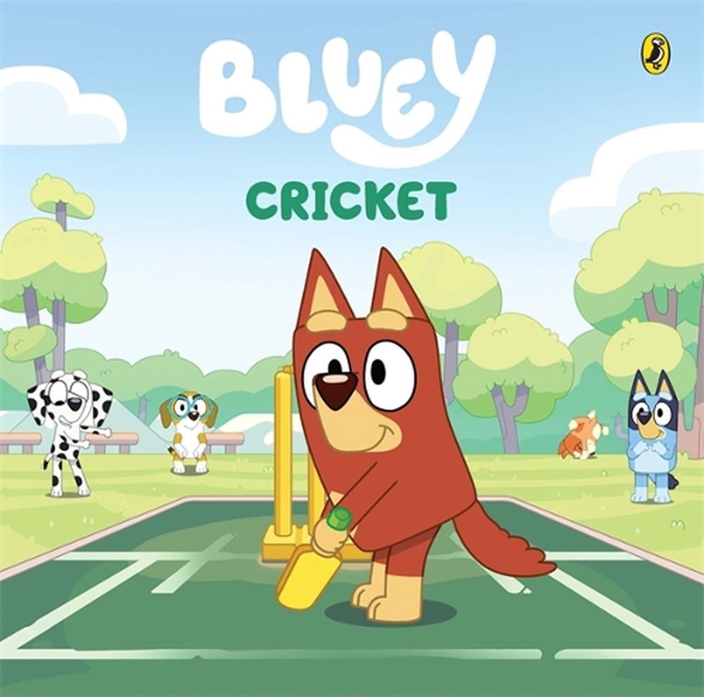 Bluey: Cricket: A Hardback Picture Book by Bluey Hardcover Book - Afbeelding 1 van 1