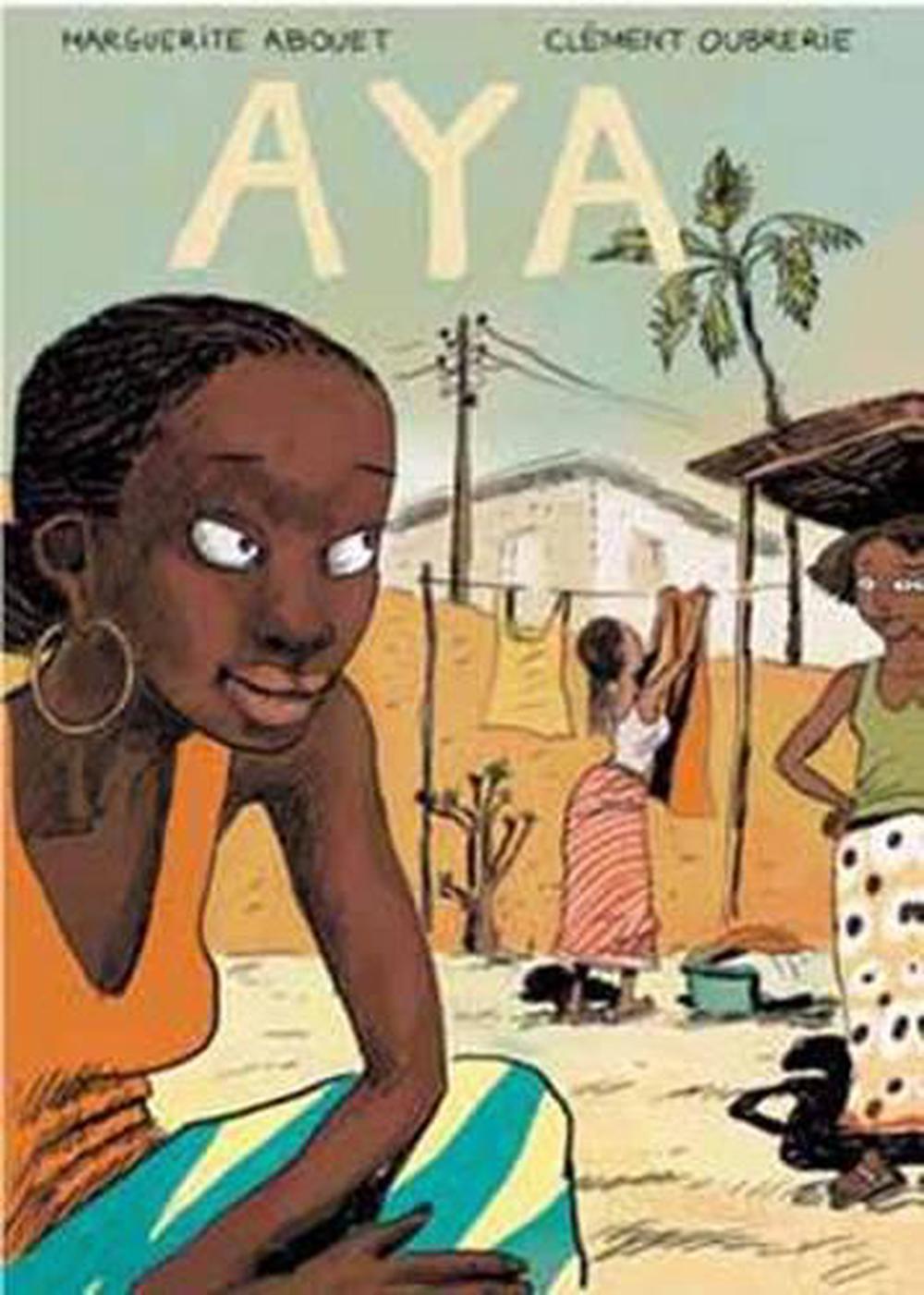 Aya Life in Yop City by Marguerite Abouet (English) Paperback Book