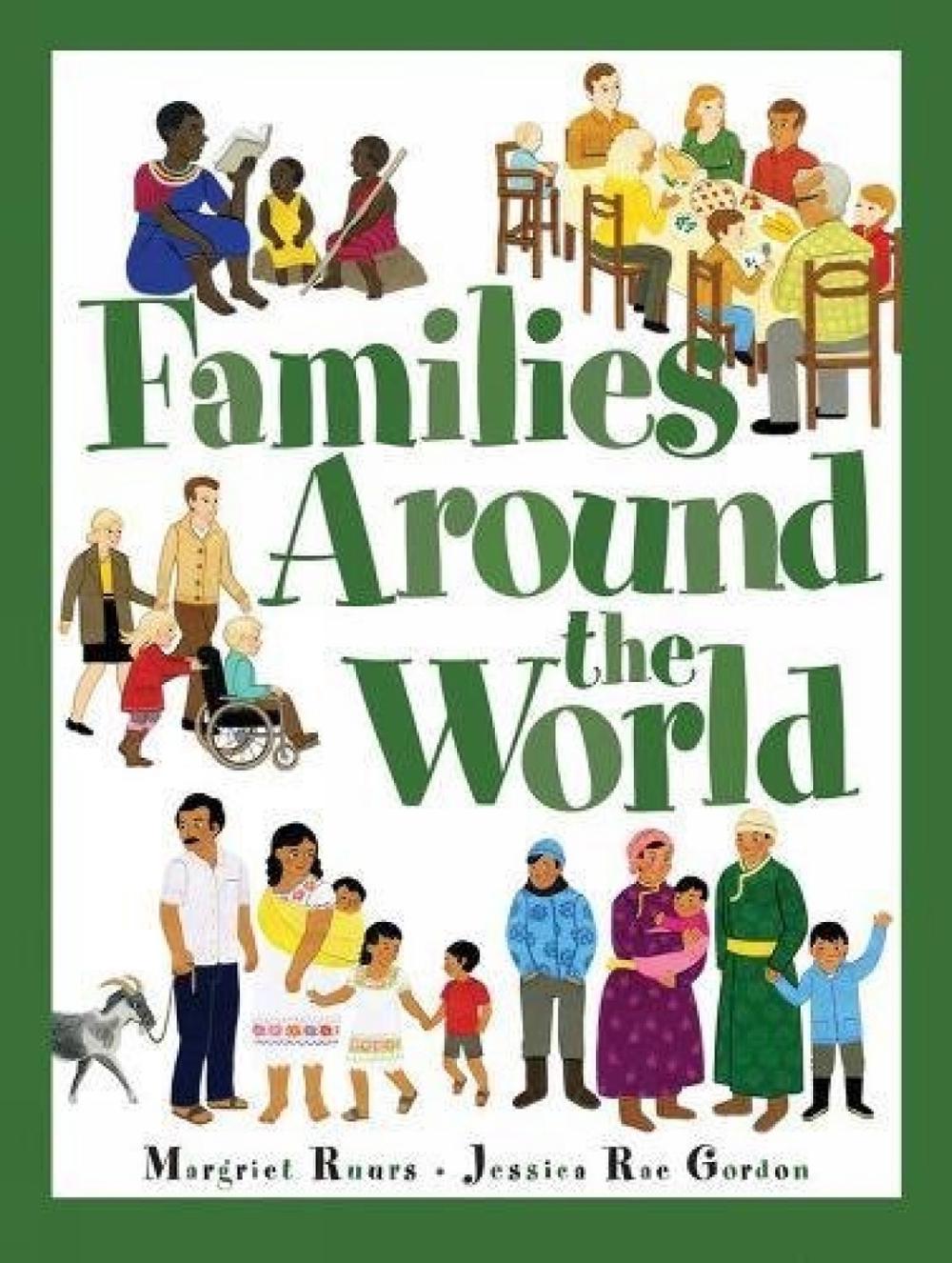 Families Around the World by Margriet Ruurs (English) Paperback Book Free Shippi 9781771388078