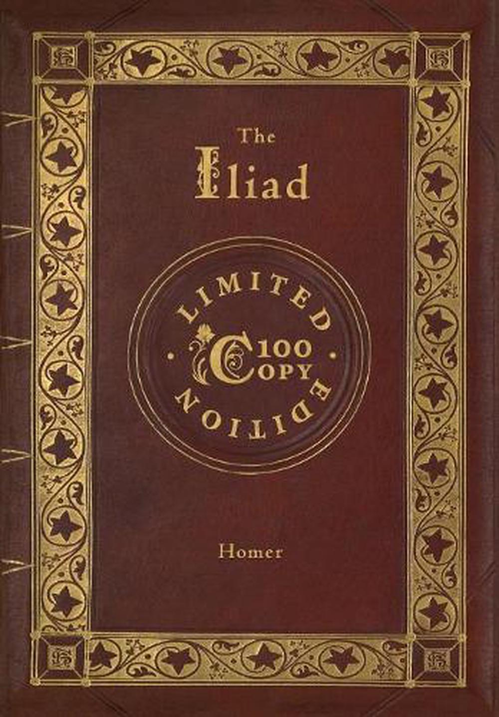 Details About Iliad 100 Copy Limited Edition By Homer English Hardcover Book Free Shipping - 