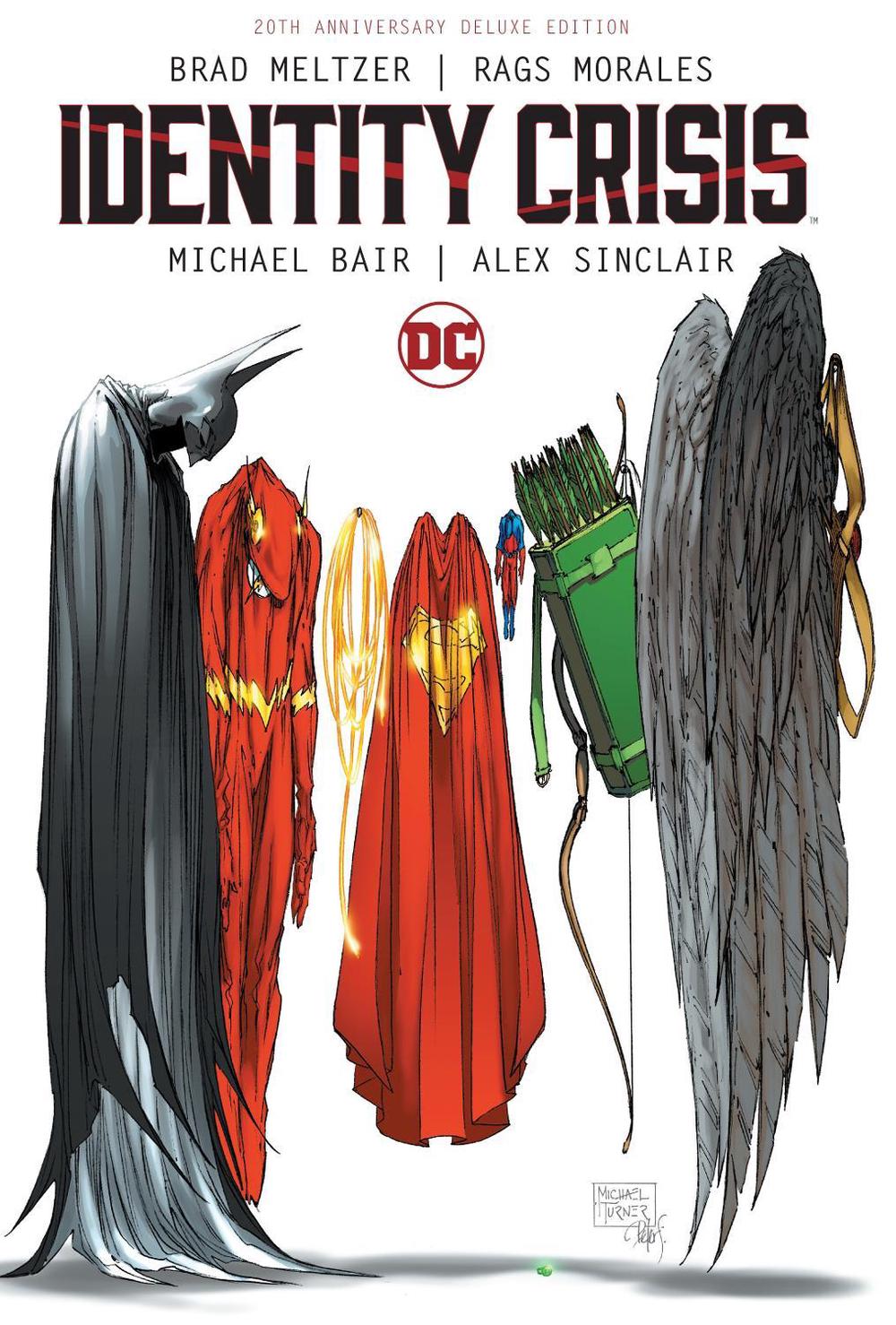 Identity Crisis 20th Anniversary Deluxe Edition by Brad Meltzer Hardcover Book - Afbeelding 1 van 1