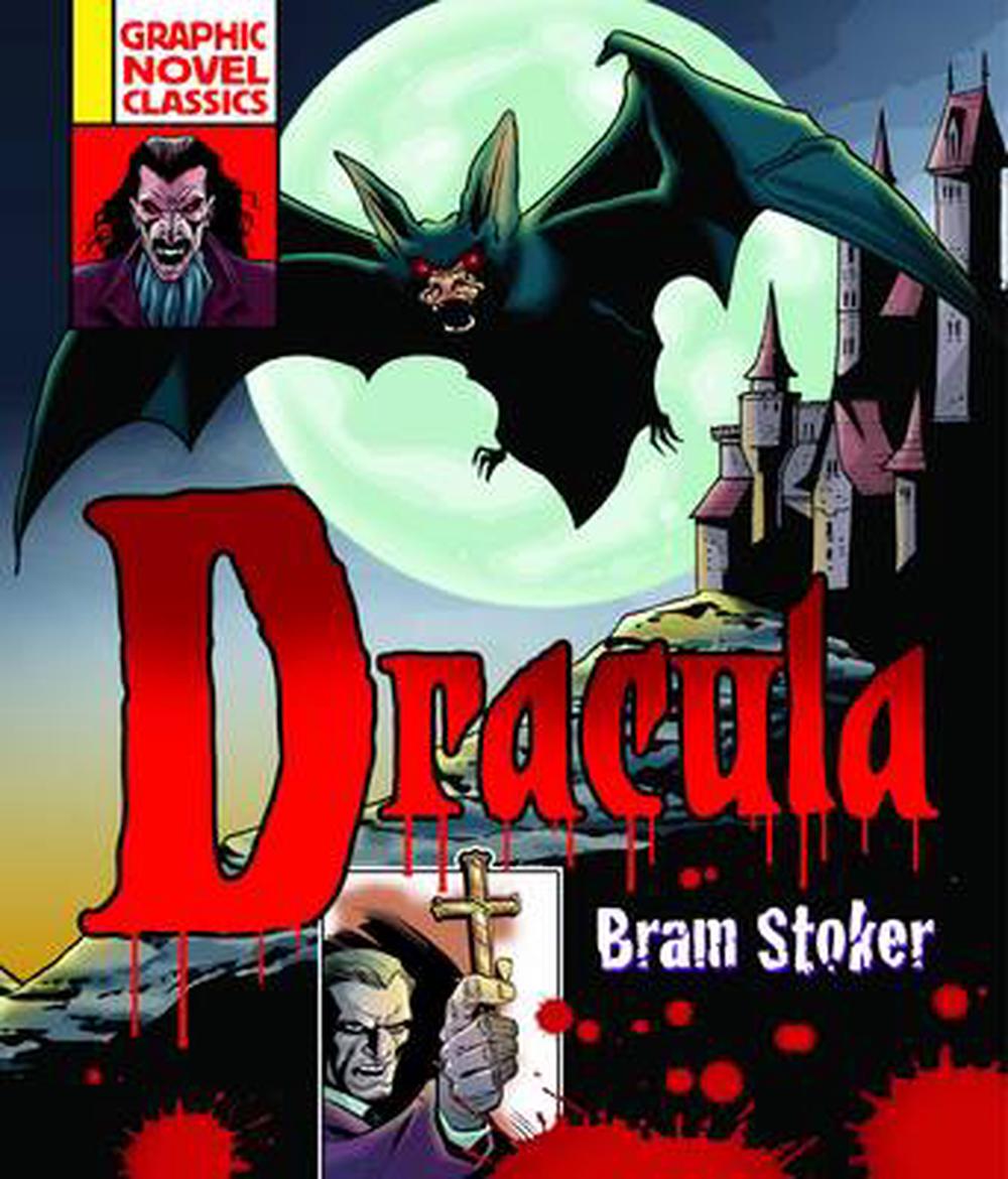 Graphic Novel Classics Dracula by Bram Stoker (English) Free Shipping