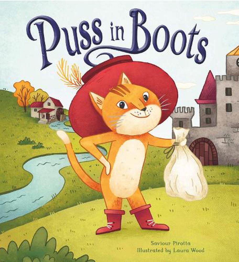 Storytime Classics: Puss in Boots by Savior Pirotta Hardcover Book Free