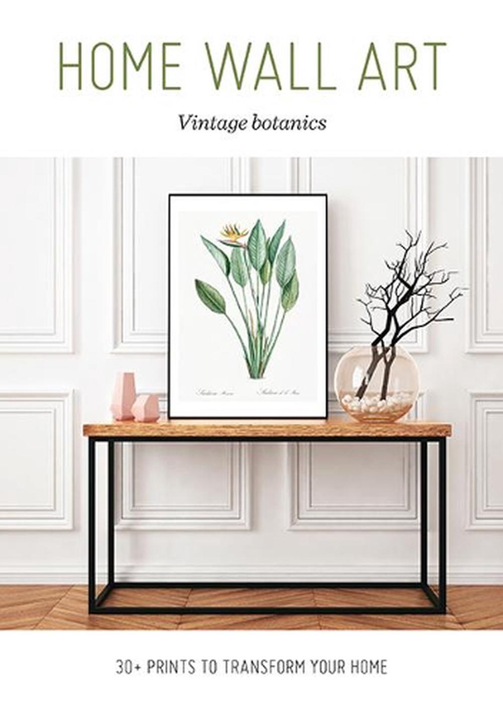 Home Wall Art - Vintage Botanics by GMC (English) Paperback Book Free