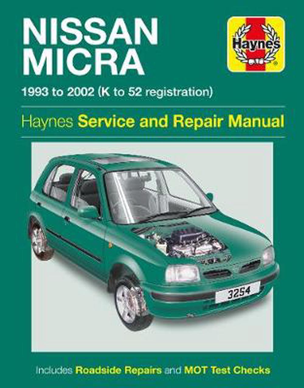 Nissan Micra Service and Repair Manual 9302 by Haynes Publishing (English) Pap 9781785212864