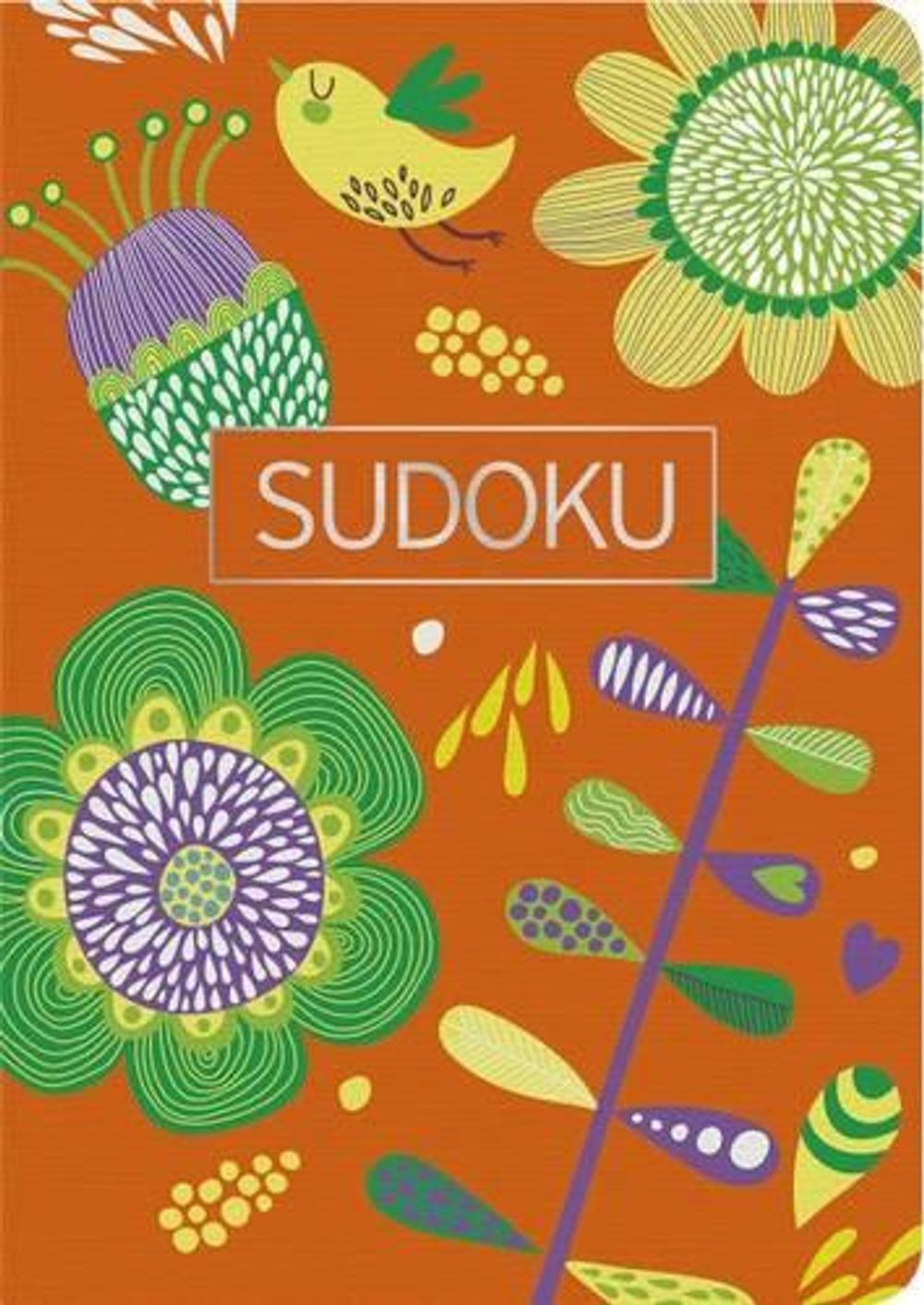 Floral Notebook Sudoku By Arcturus Publishing English Paperback Book 