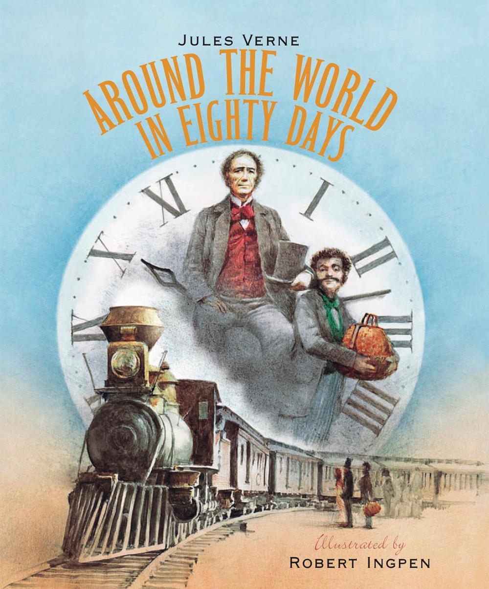 Around the World in Eighty Days by Jules Verne (English) Hardcover Book Free Shi 9781786750563