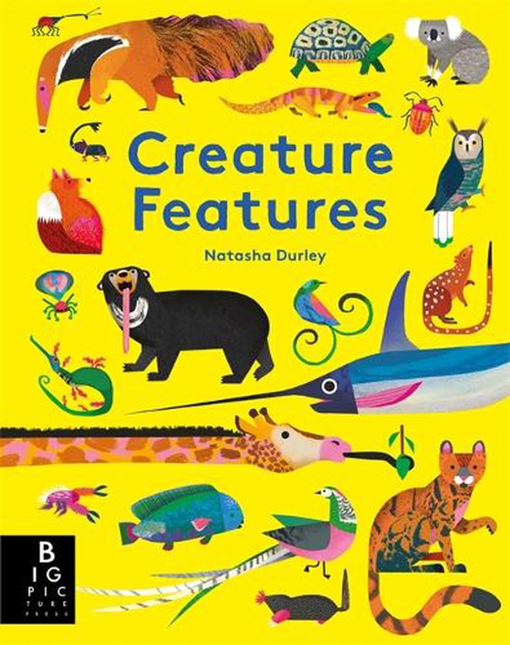 Creature Features by Natasha Durley (English) Hardcover Book Free
