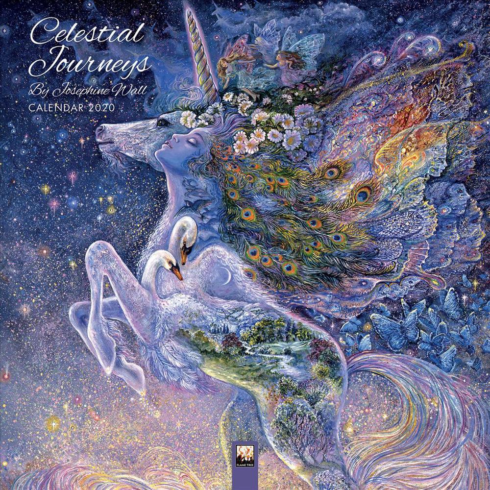 Celestial Journeys by Josephine Wall Wall Calendar 2020 (art Calendar