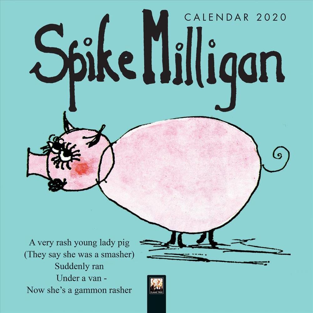 Spike Milligan - Mini Wall Calendar 2020 (art Calendar) (English) Free