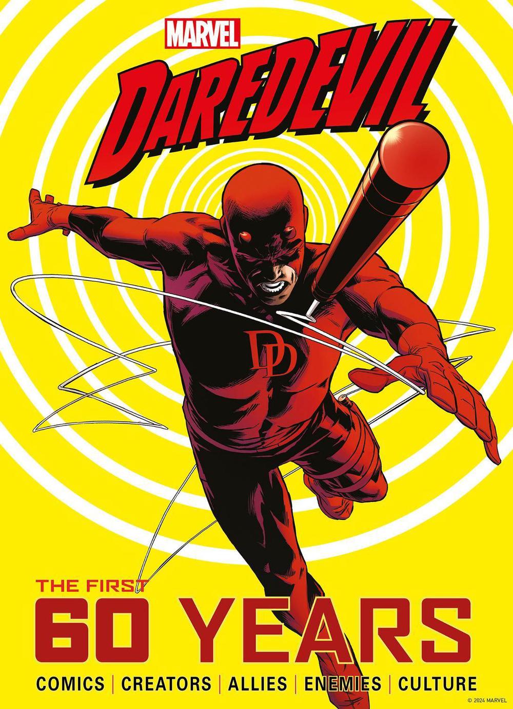Marvel's Daredevil: The First 60 Years by Titan Hardcover Book