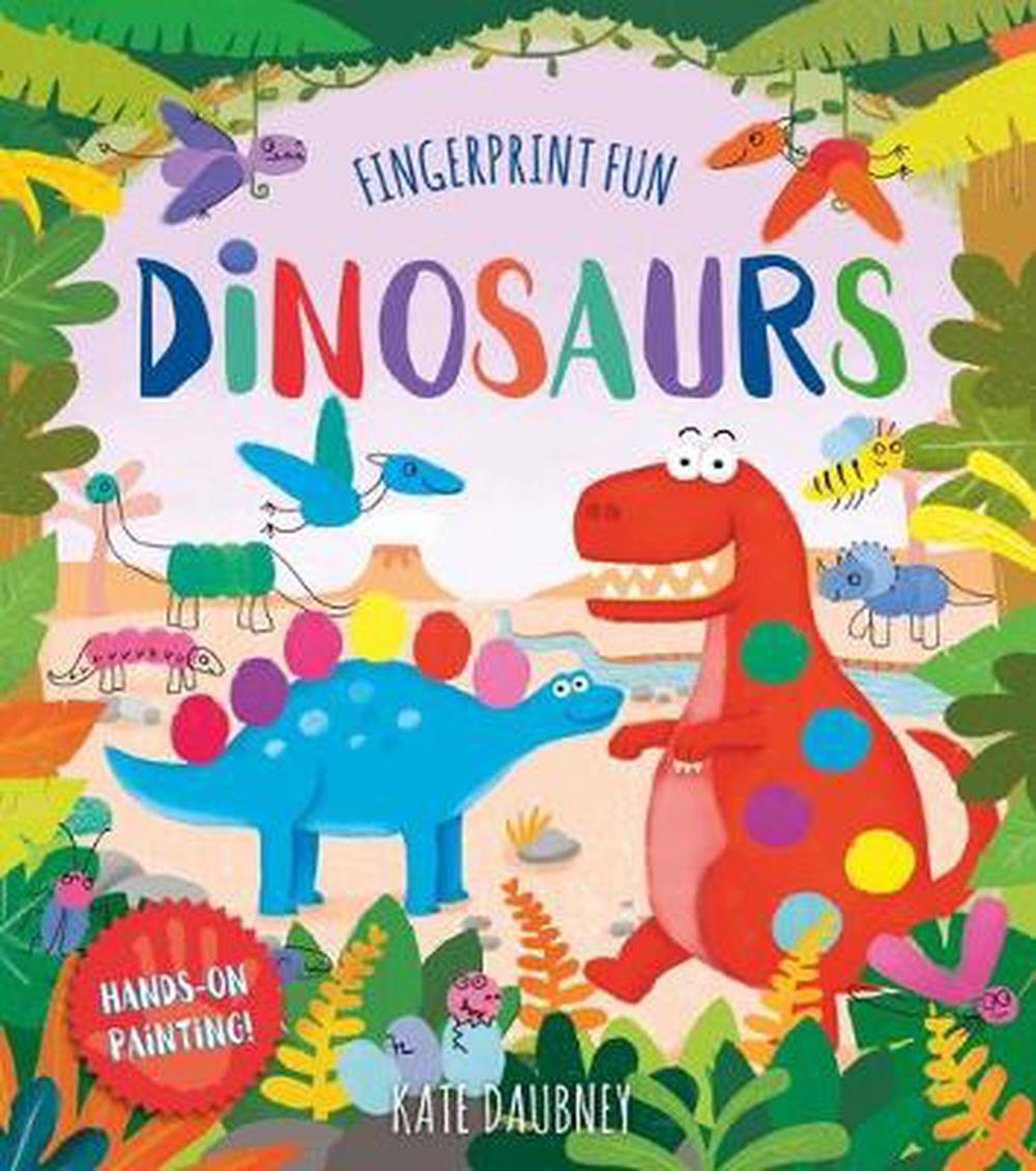 usborne fingerprint activities dinosaurs