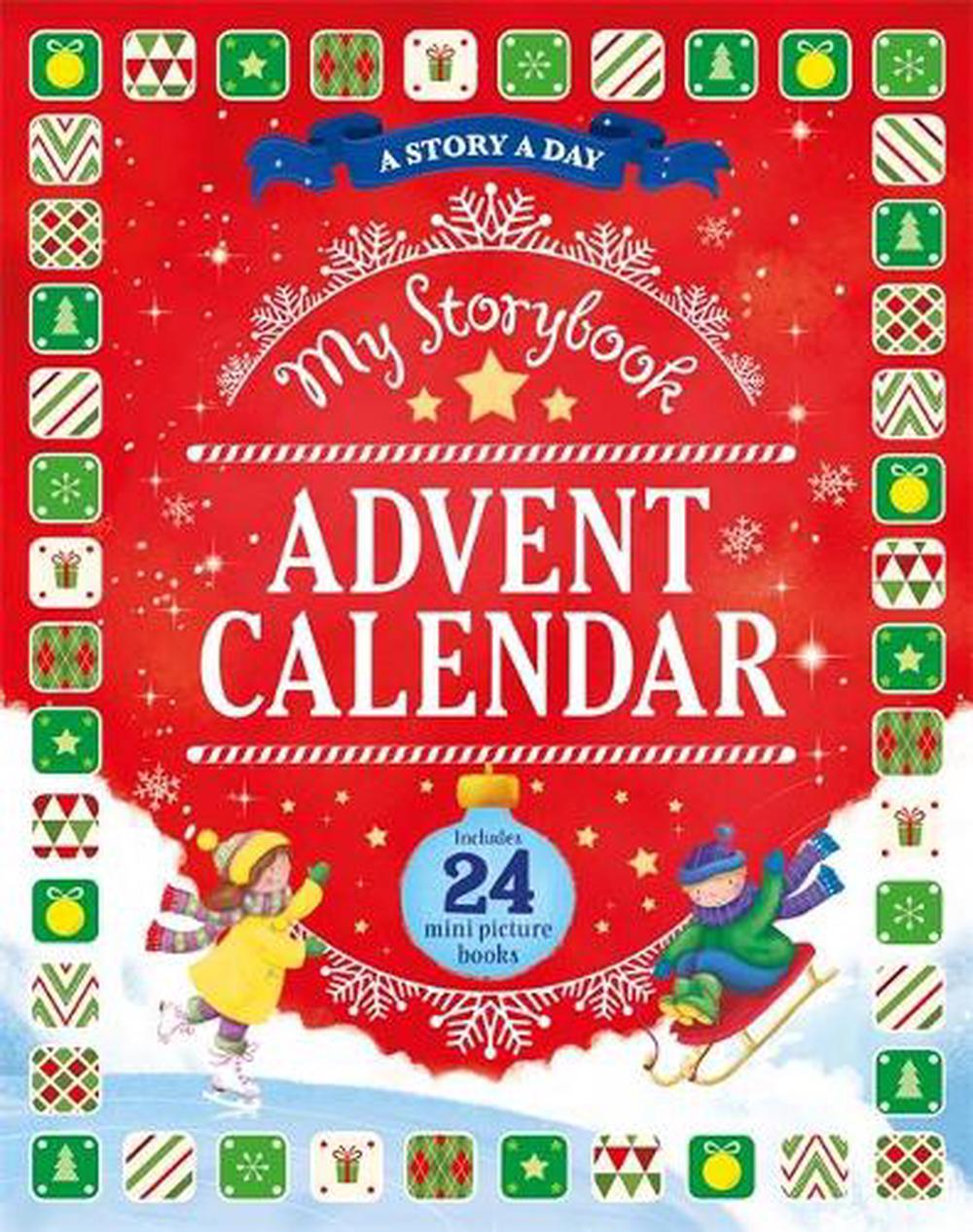 Advent Calendar Story Book by Igloo Books Paperback Book Free Shipping