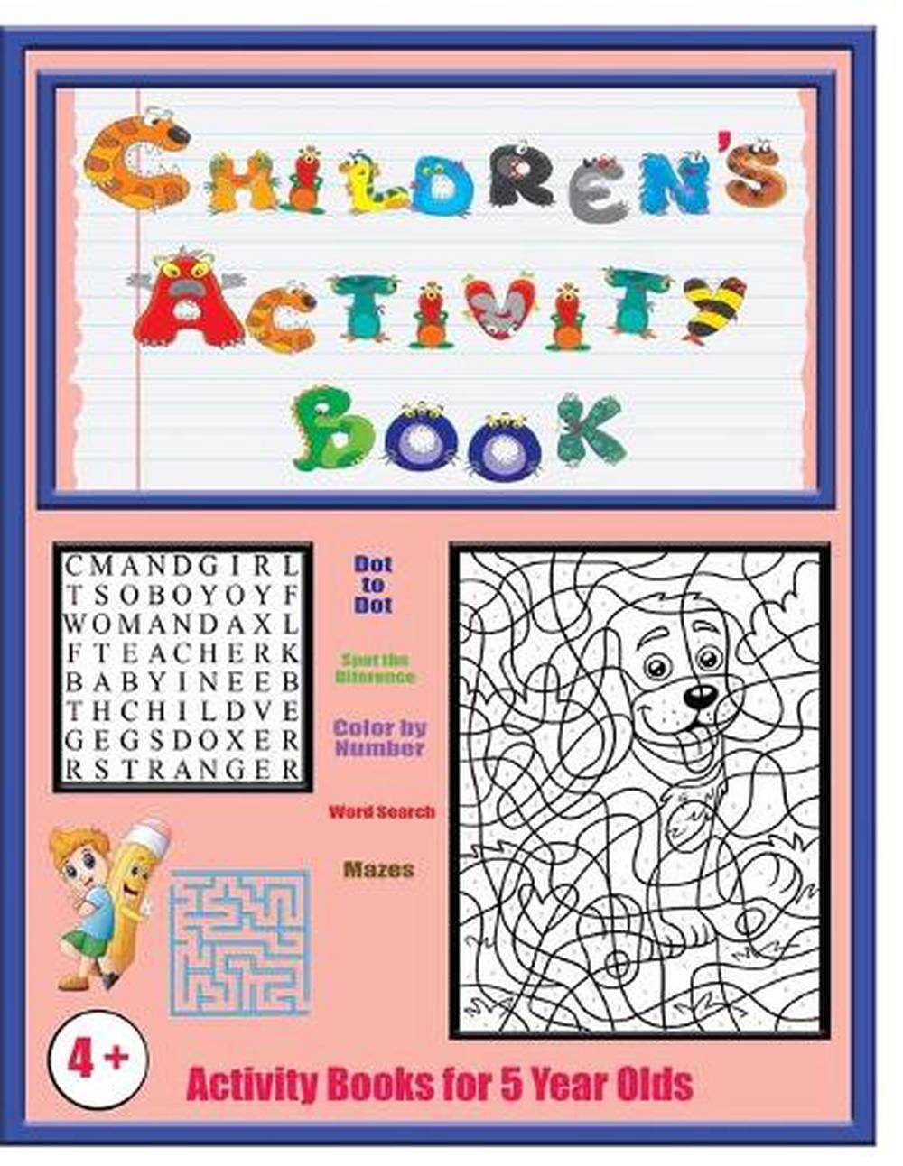 Fun Activity Books For 5 Year Olds