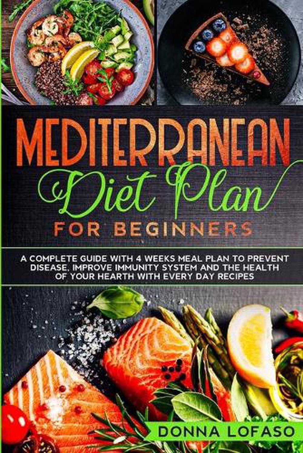 Mediterranean Diet Plan for Beginners by Donna Lofaso Free Shipping