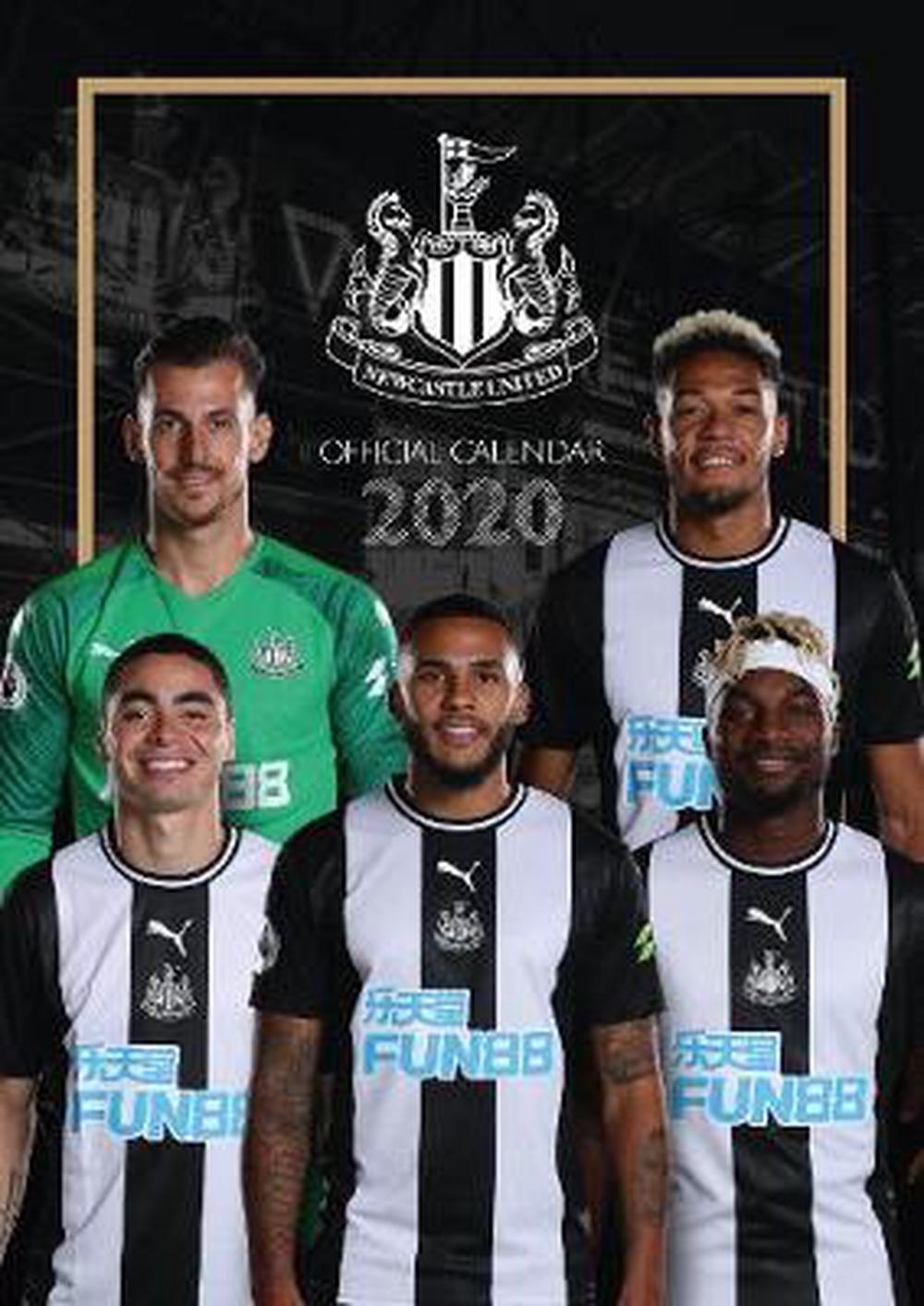 Newcastle United Fc 2020 Calendar - Official A3 Wall Format Calendar