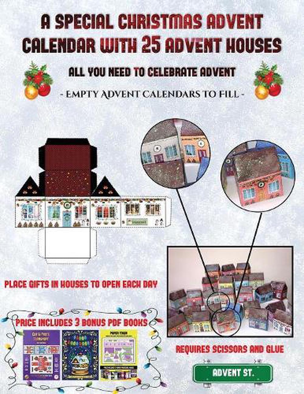 Empty Advent Calendars To Fill (a Special Christmas Advent Calendar ...