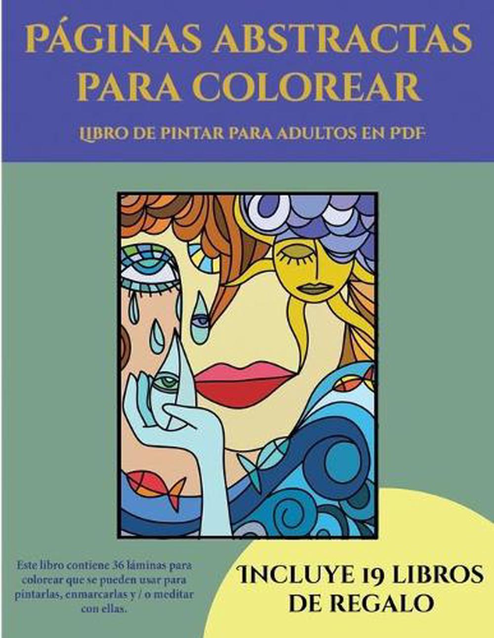 Libro De Pintar Para Adultos En Pdf Paginas Abstractas Para
