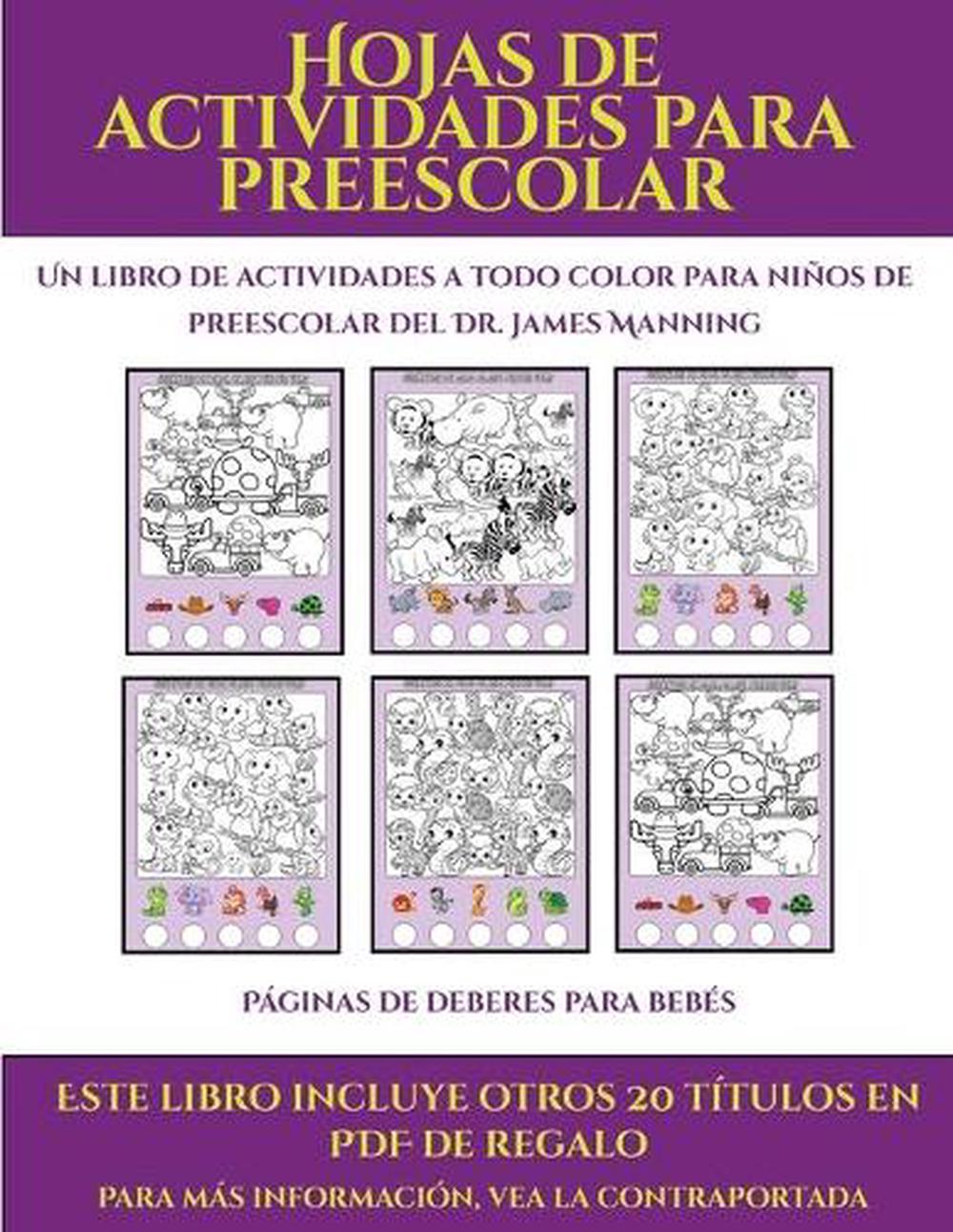 Paginas De Deberes Para Bebes (hojas De Actividades Para ...