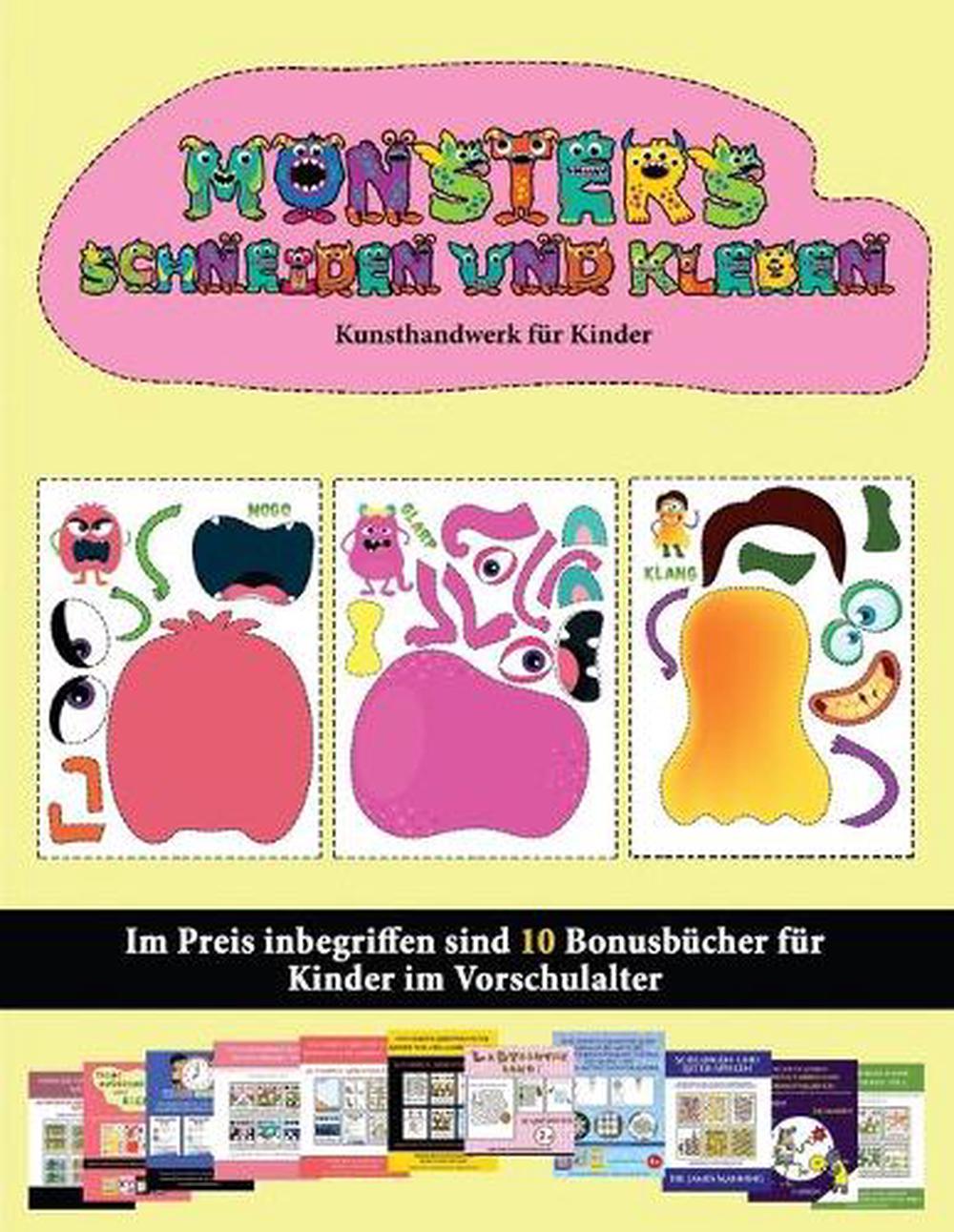 Kunsthandwerk Fur Kinder: (20 vollfarbige Kindergarten-Arbeitsblatter