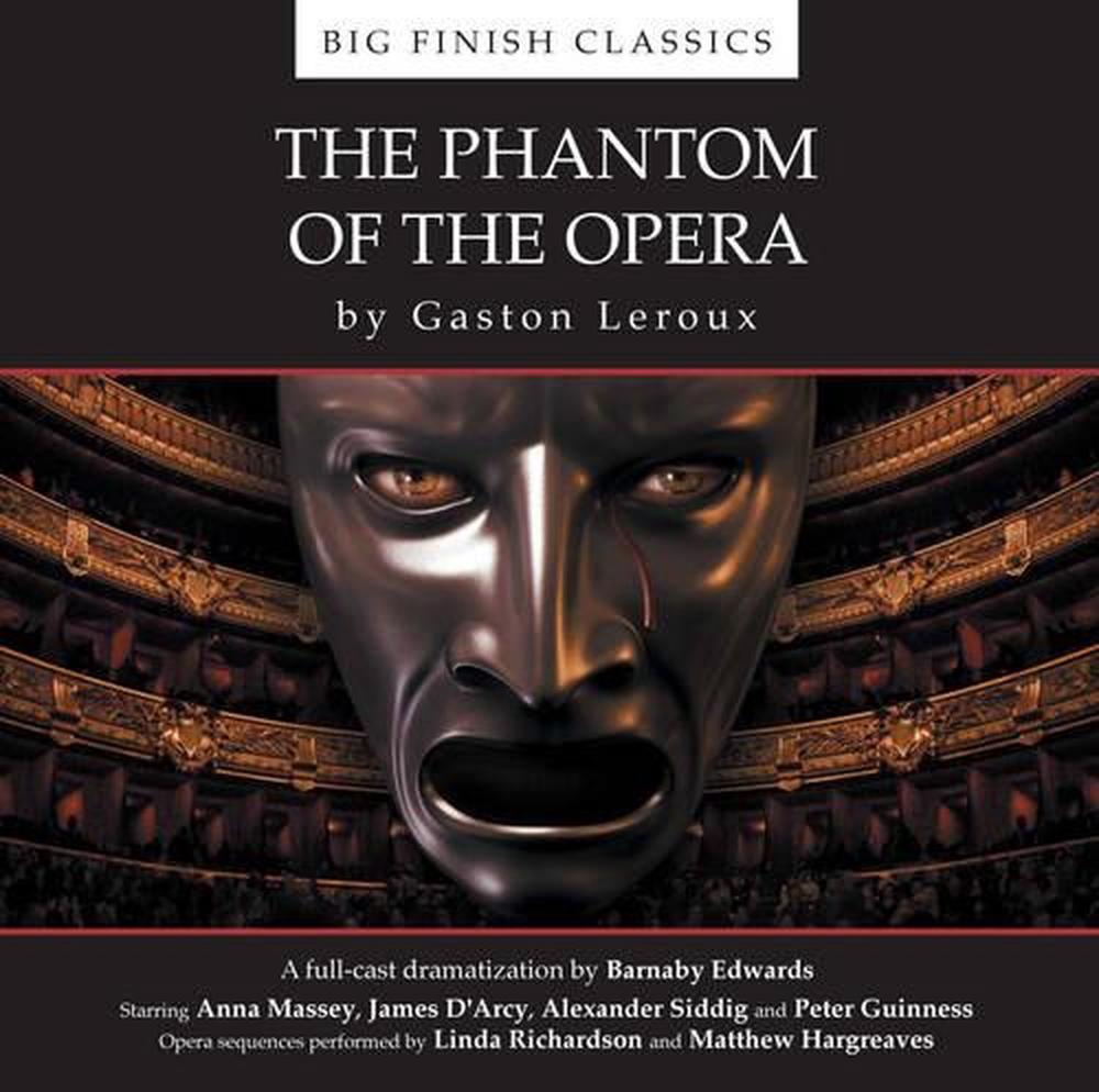 Phantom of the Opera by Gaston Leroux Compact Disc Book Free Shipping ...