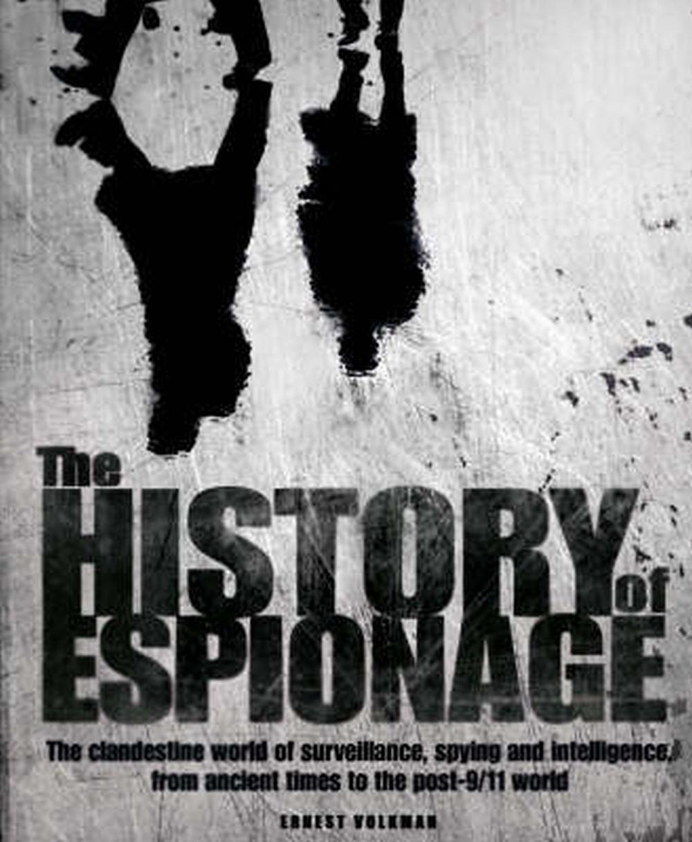The History of Espionage by Ernest Volkman Hardcover Book Free Shipping