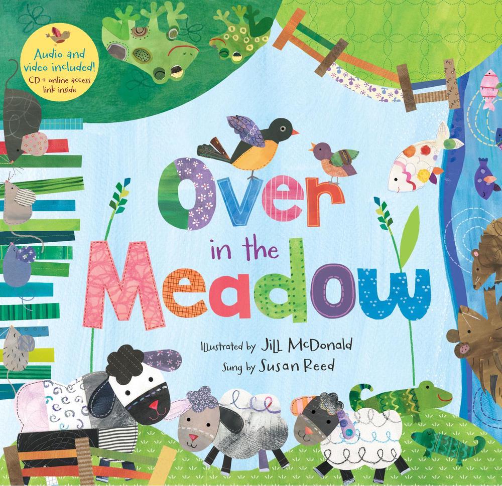 Over in the Meadow by Jill Macdonald (English) Paperback Book Free