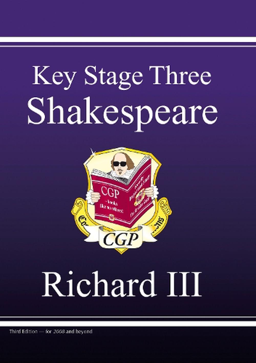 Ks3 English Shakespeare Test Guide Richard Iii by Cgp Books Paperback Book Fre 9781847620200