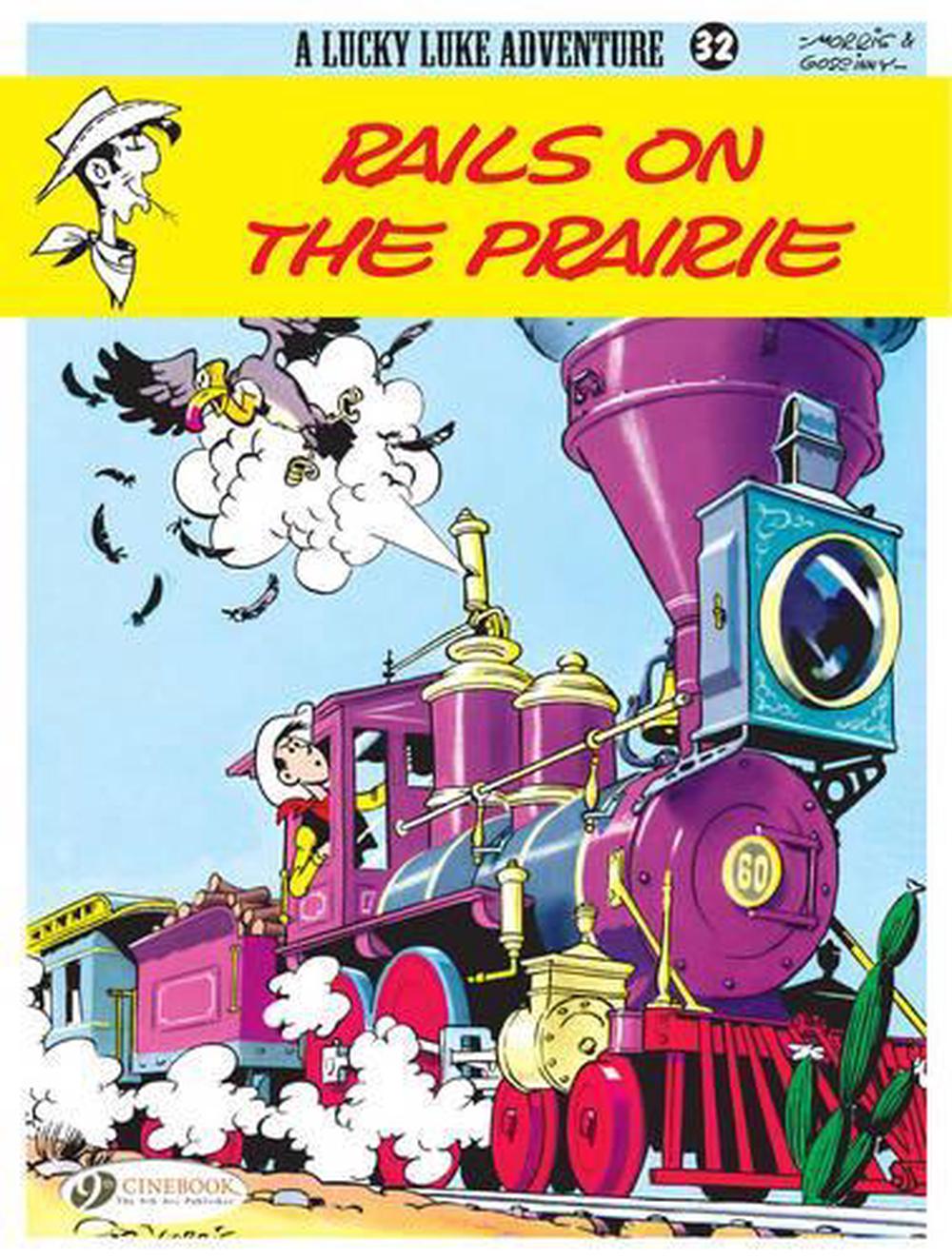  Lucky  Luke  Vol 32 Rails on the Prairie by Goscinny 