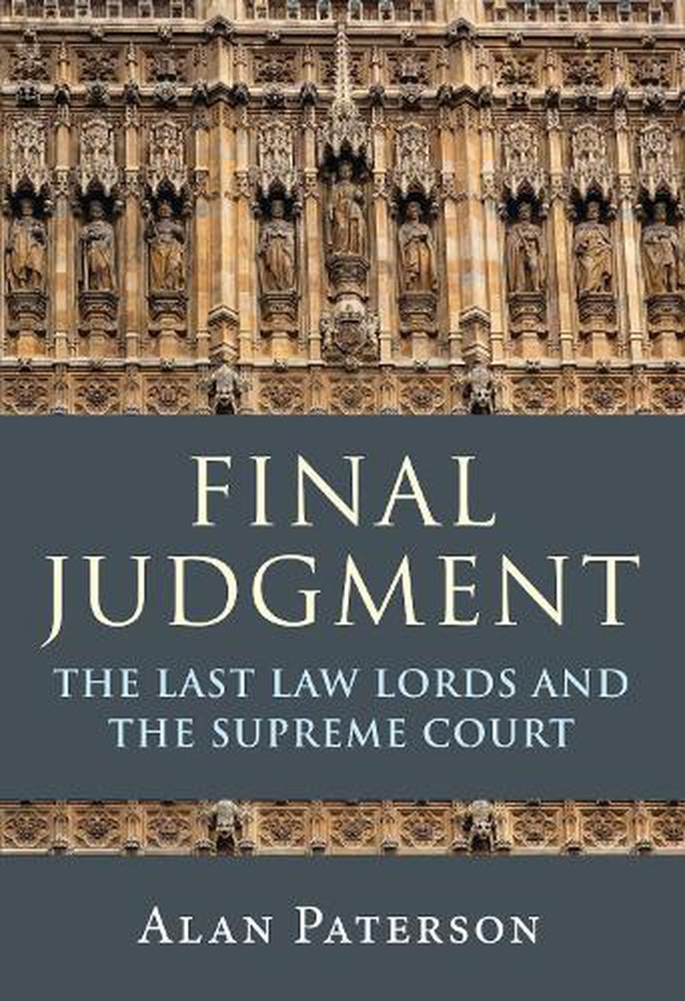 The Final Judgment by Richard North Patterson