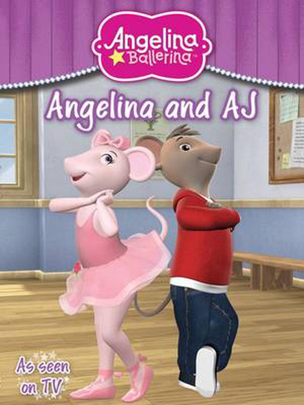 Angelina Ballerina Angelina And Aj Paperback Book Free Shipping