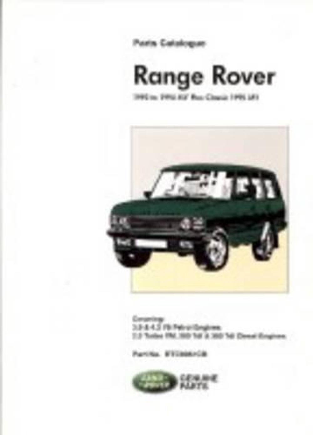 Land rover part catalog