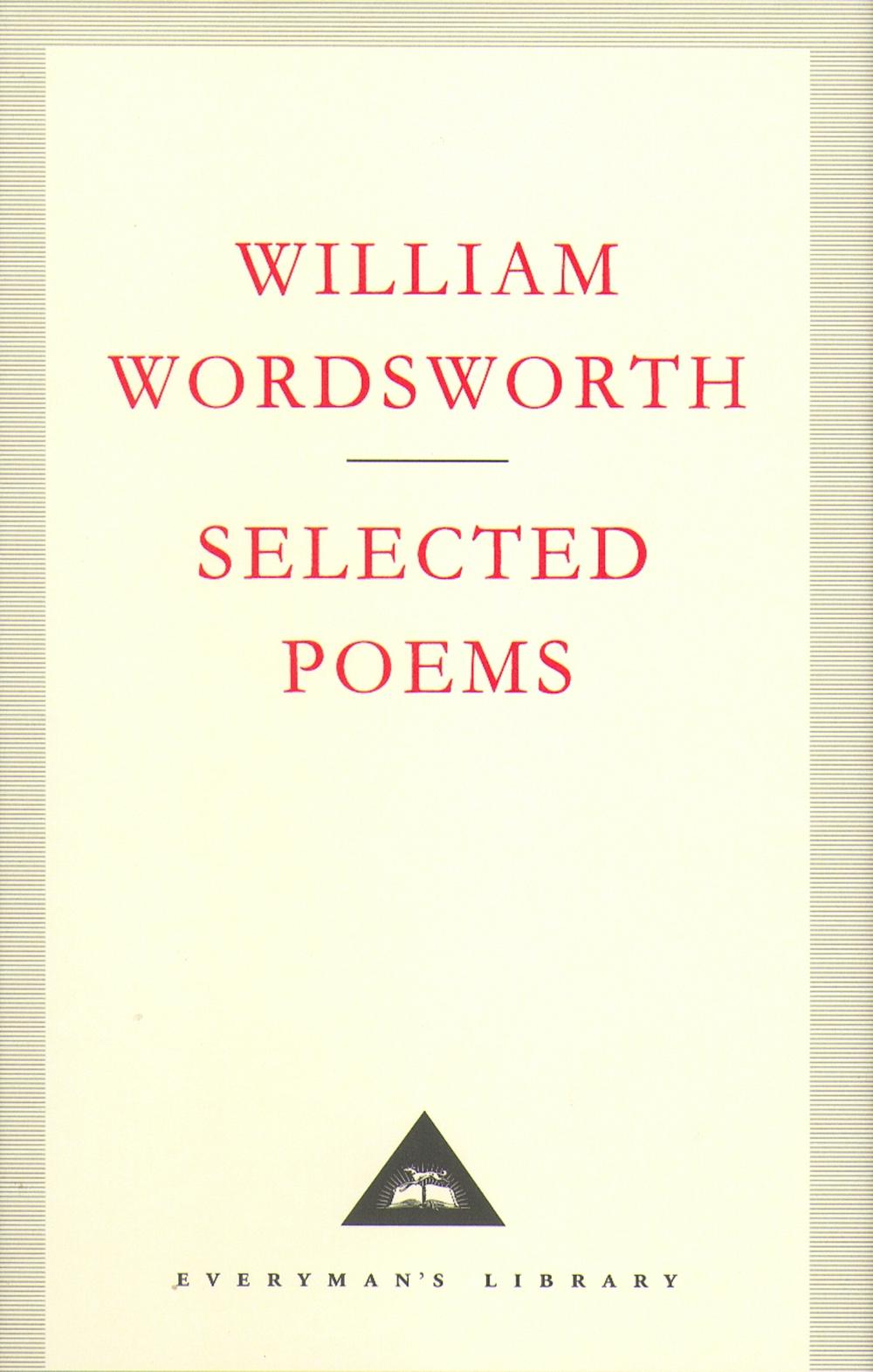 Selected Poems by William Wordsworth (English) Hardcover Book Free